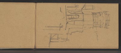 Ansicht des Turms des Landguts Torenzicht in Poeldijk - George Hendrik Breitner