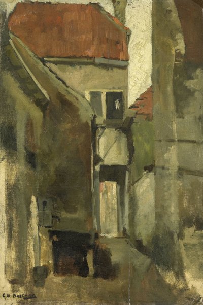 Rue de quartier à Rijswijk près de La Haye - George Hendrik Breitner