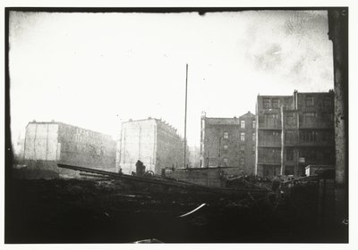 Nouvelles constructions le long du canal Jacob van Lennep à Amsterdam - George Hendrik Breitner