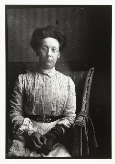 Portrait de Margaretha Breitner, sœur du photographe - George Hendrik Breitner