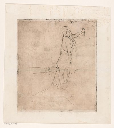Femme nue debout - George Hendrik Breitner