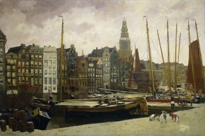 Le Damrak, Amsterdam - George Hendrik Breitner