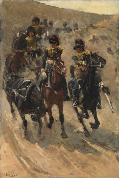 Les cavaliers jaunes - George Hendrik Breitner