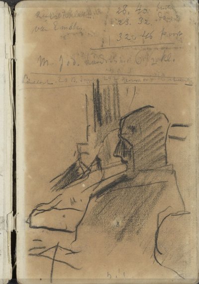 Deux hommes assis - George Hendrik Breitner