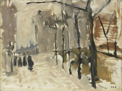 Vue à La Haye (?) - George Hendrik Breitner