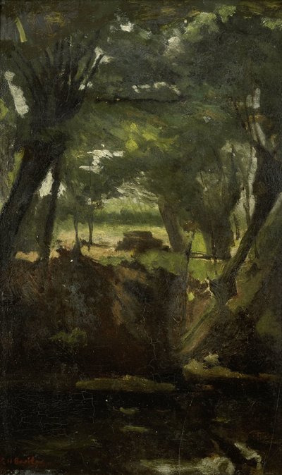 Vue dans les bois - George Hendrik Breitner