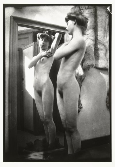 Nu féminin devant un miroir - George Hendrik Breitner