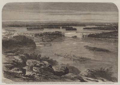 Progrès du prince de Galles au Canada, vue d