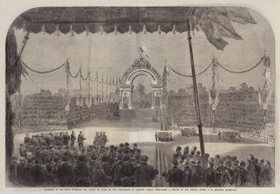 Réception de Son Altesse Royale le Prince de Galles par les Habitants de Toronto, Canada Ouest - George Henry Andrews