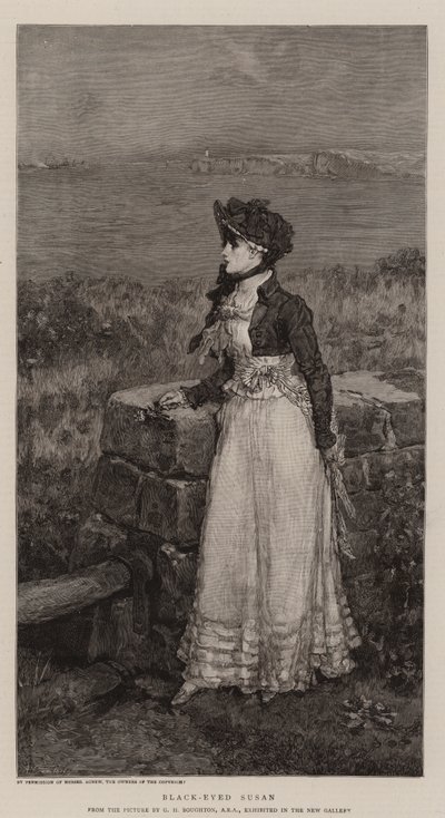 Susan aux Yeux Noirs - George Henry Boughton