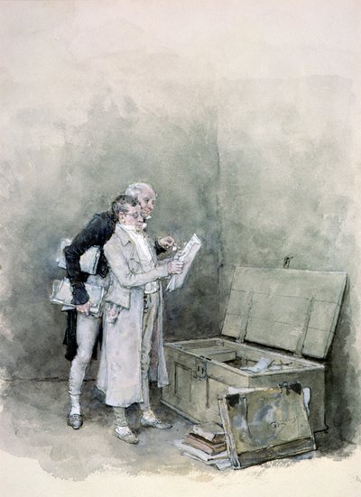 Le Coffre à actes - George Henry Boughton