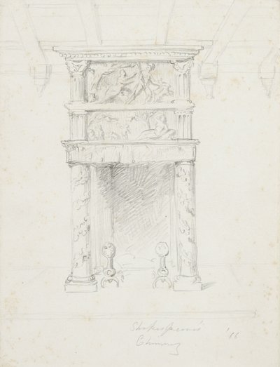 Cheminée de Shakespeare, 1866 - George Henry Hall