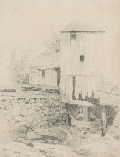 Le vieux moulin, 1846 - George Henry Hall