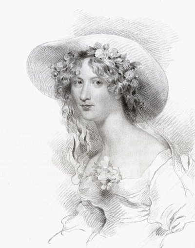 Anna Maria Porter, gravée par Thomas Woolnoth (1785-1857) de 