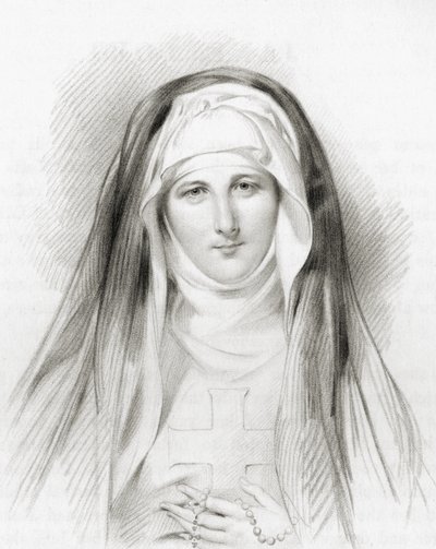 Jane Porter, gravée par J. Thomson, de 