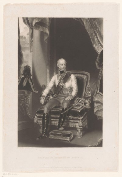 Portrait de François II Joseph Charles, empereur du Saint-Empire romain germanique - George Henry Phillips