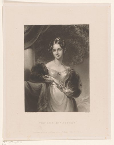 Portrait de Maria Anne Ashley - George Henry Phillips