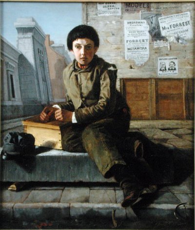 Le Cireur de bottes - George Henry Yewell