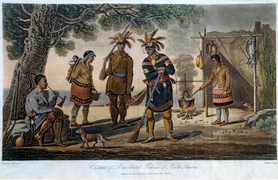 Costumes des Indiens domiciliés d