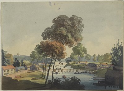 Village de Chippawa près des chutes du Niagara, c.1801 - George Heriot
