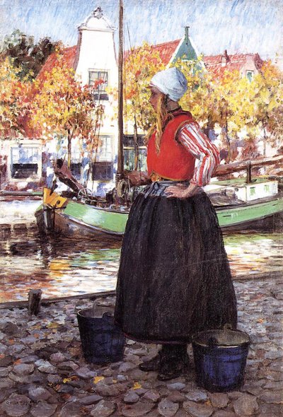 Une fille hollandaise - George Hitchcock