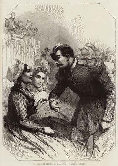 Une scène de la vie française - George Housman Thomas