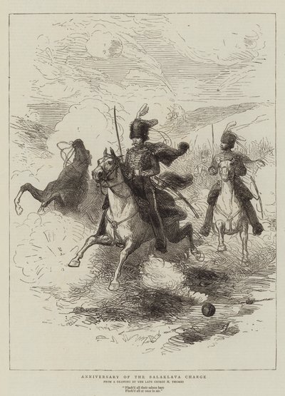 Anniversaire de la charge de Balaklava - George Housman Thomas