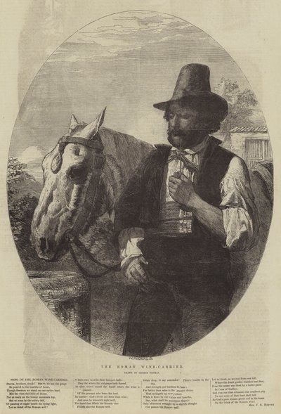Le porteur de vin romain - George Housman Thomas