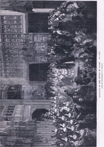 Le mariage du Prince de Galles - George Housman Thomas