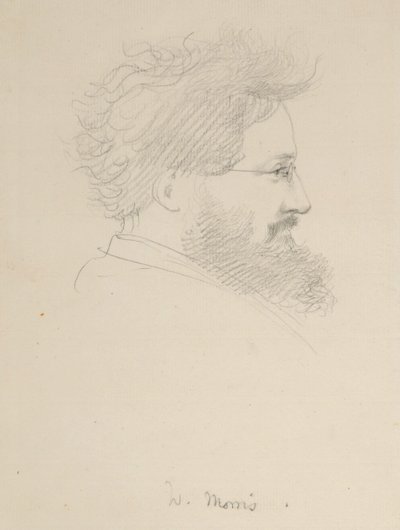 Portrait de William Morris, c.1875 - George Howard