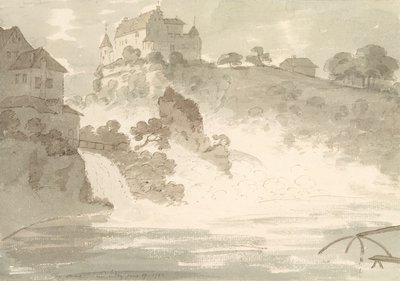 Chutes de Schauffhausen, 1782 - George Howland Beaumont
