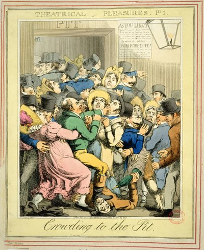 Affluence à la fosse de 