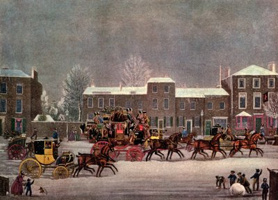 Approche de Noël, 19ème siècle, 1927 - George Hunt