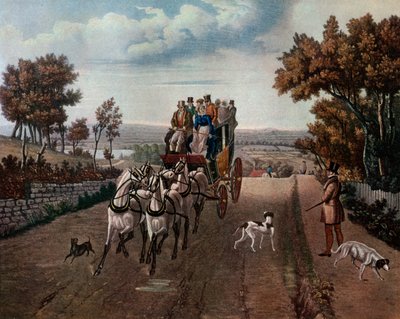 Diligence, 1827, 1927 - George Hunt