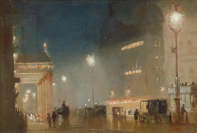 Le Haymarket, Londres, vers 1910 - George Hyde Pownall