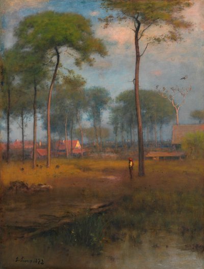 Tôt le matin, Tarpon Springs, 1892 - George Inness