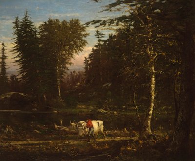 Dans les Adirondacks - George Inness