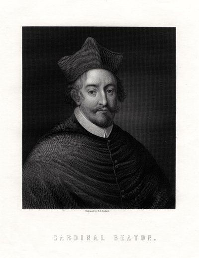 Cardinal David Beaton, vers 1494-1546, cardinal écossais et archevêque de St Andrews - George J. Stodart