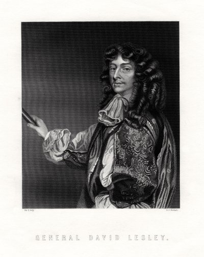 David Leslie, Lord Newark, officier de cavalerie et général dans la guerre civile anglaise, 19ème siècle - George J. Stodart
