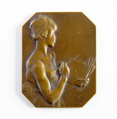 Plaque octogonale - George James Frampton
