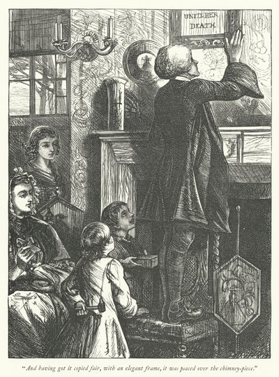 Illustration pour Le Vicaire de Wakefield - George John Pinwell