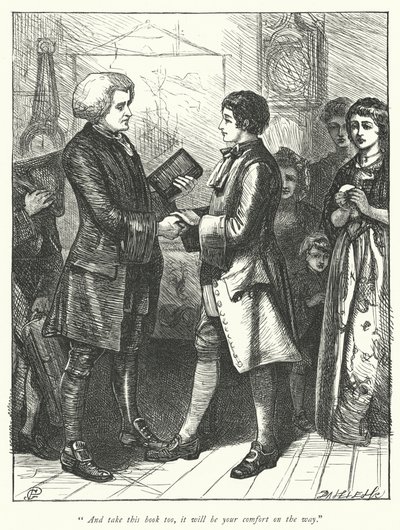 Illustration pour Le Vicaire de Wakefield - George John Pinwell