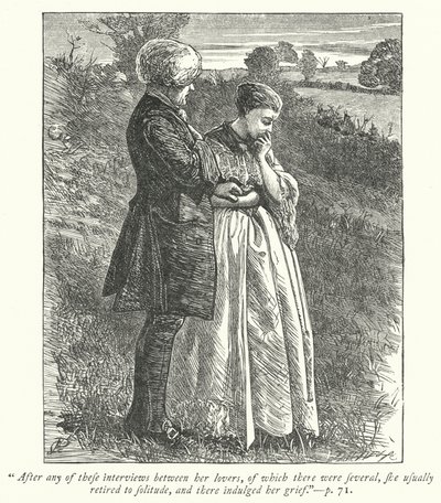 Illustration pour Le Vicaire de Wakefield - George John Pinwell