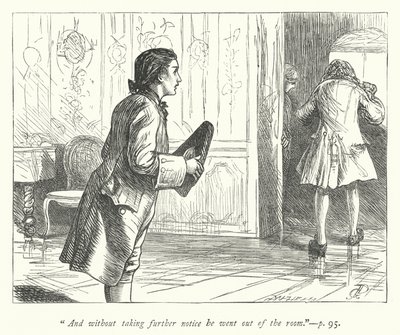 Illustration pour Le Vicaire de Wakefield - George John Pinwell