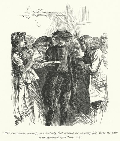 Illustration pour Le Vicaire de Wakefield - George John Pinwell