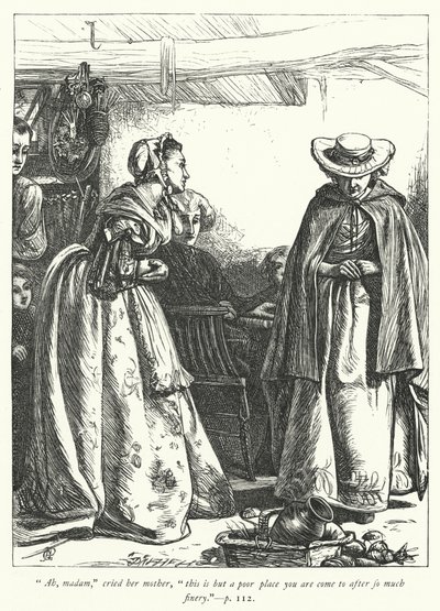 Illustration pour Le Vicaire de Wakefield - George John Pinwell
