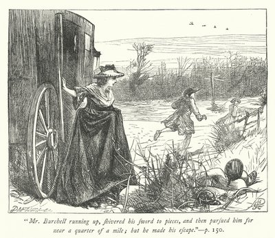 Illustration pour « Le Vicaire de Wakefield » (gravure) - George John Pinwell