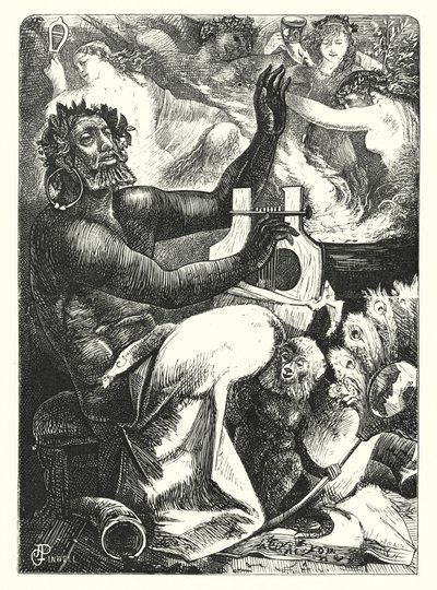 Pan Vinctus - Pan Victor - George John Pinwell