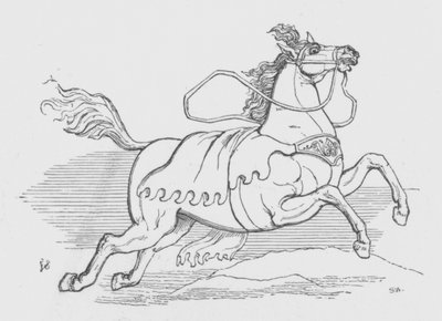 La Bataille du Lac Régille - George Junior Scharf