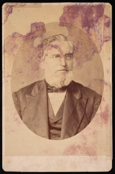 Portrait de Joseph Cummings 1817-1890, avant 1884 - George K Warren
